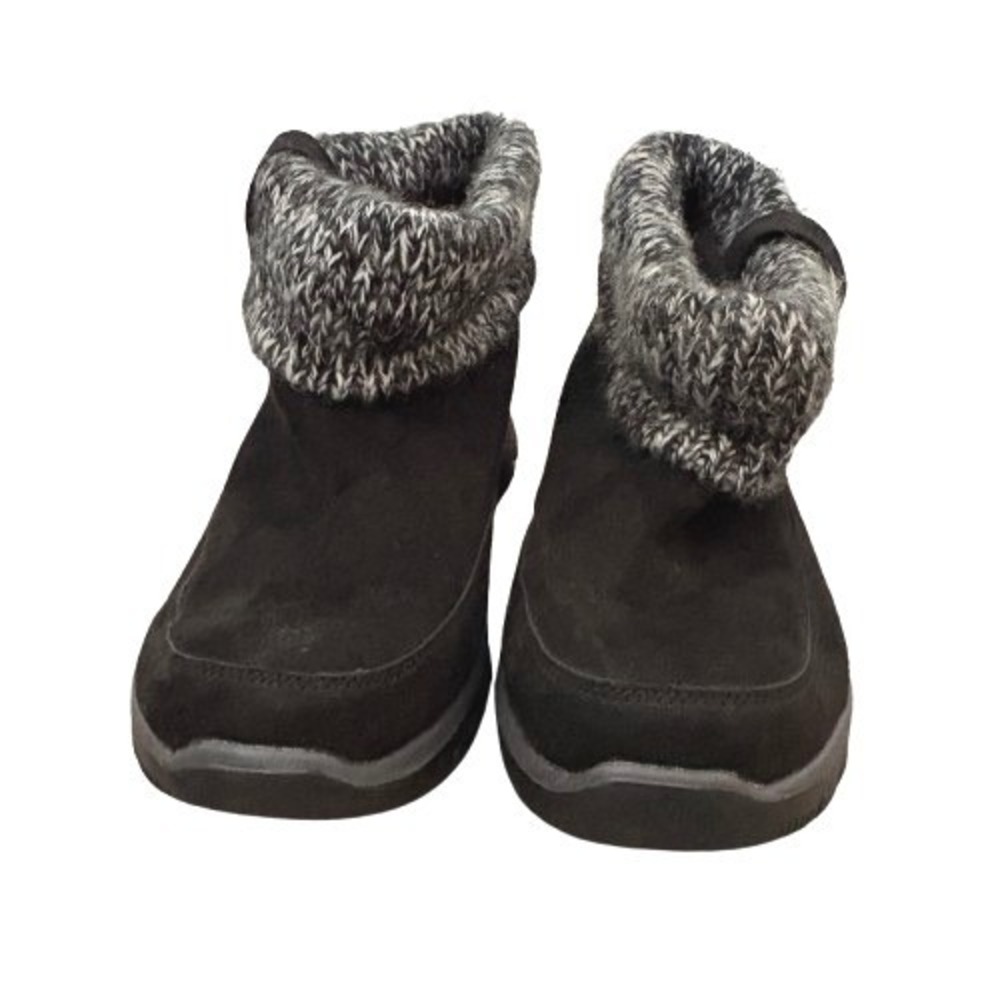 Skechers Easy Going Heightened Ankle Bootie Knit Contrast Memory Foam Size 6.5 - Picture 2 of 7